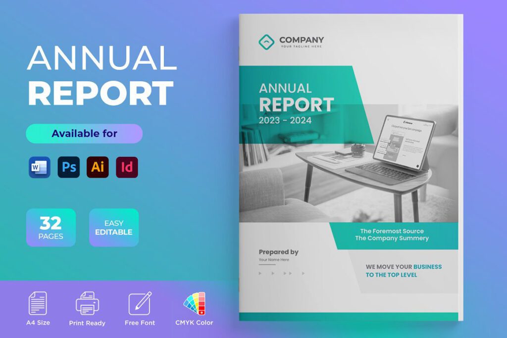 annual report cover