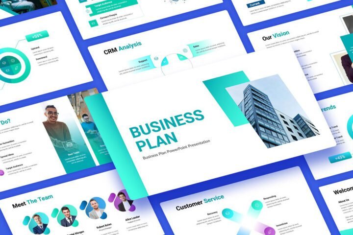 Business Plan PowerPoint Presentation Template | 45+ Modern Unique ...