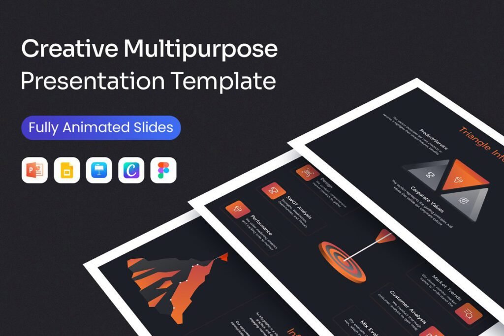 creative multipurpose powerpoint template