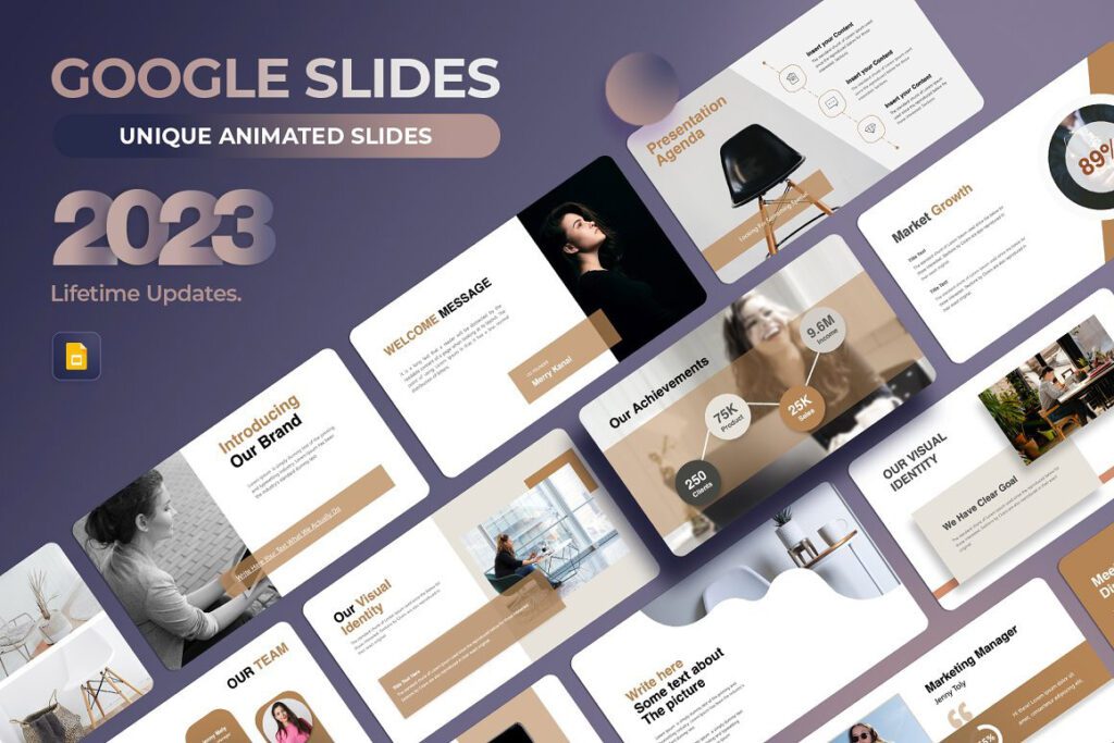 globe google slides template 1