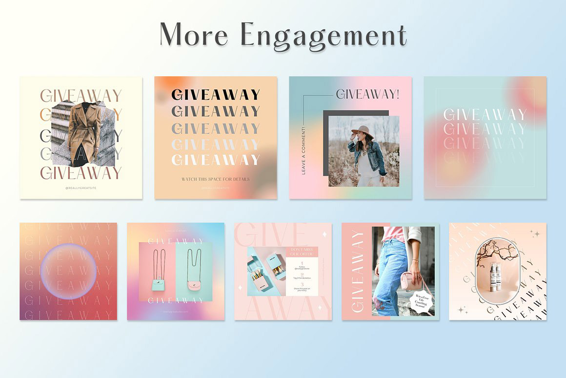instagram templates canva for coaches templates for post story and highlights social media posts health and wellness highlight cover icon business marketing quotes bundle pack engagement booster